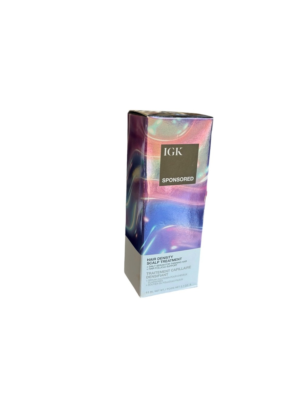 IGK NIB Sponsored Hair Density Scalp Treatment 63 ml 2.1 oz